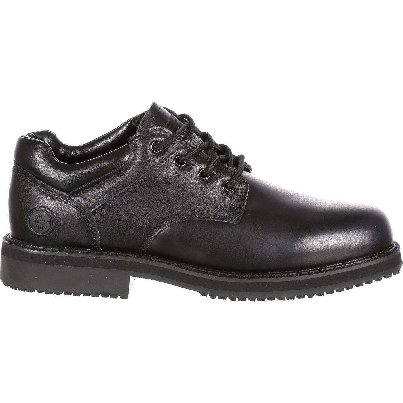 black work oxfords