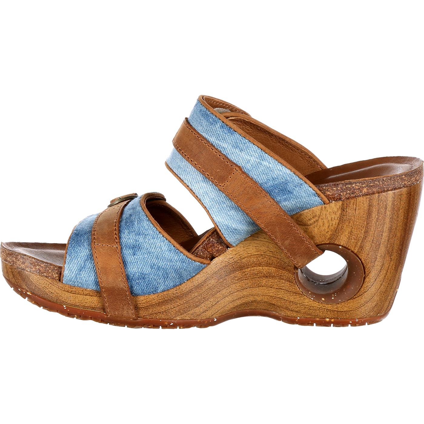 denim sandals amazon