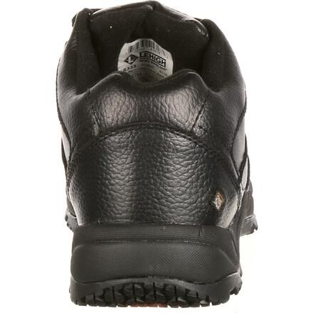 Black Composite Toe HiTop Hiker Lehigh Safety Shoes 6333