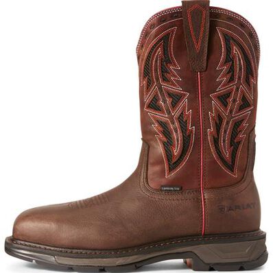 Ariat WorkHog XT Spear Men's 11 inch Carbon Fiber Toe Electrical Hazard Western Work Boot, , large