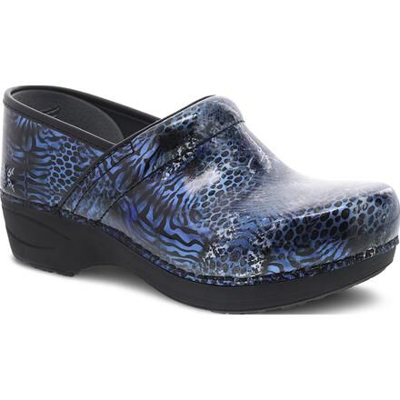 Dansko XP 2.0 Women s Slip Resistant Animal Patent Work Clog 39502302