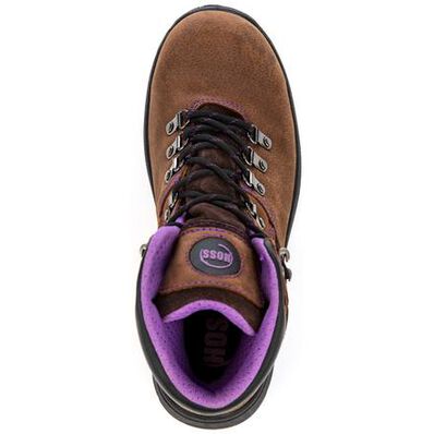 HOSS Lacy Women's 6 inch Composite Toe Electrical Hazard Puncture-Resistant Waterproof Work Boot, , large