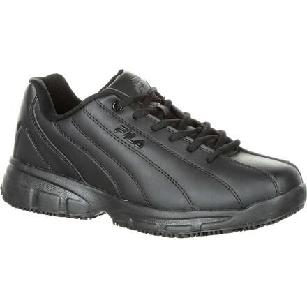 name brand slip resistant work shoes