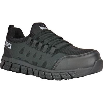 HOSS Sparks Men's Composite Toe Static-Dissipative Athletic Work Shoe, , large