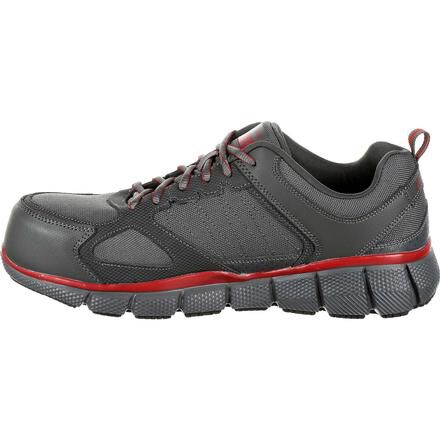 Steel toe skechers tennis shoes best sale