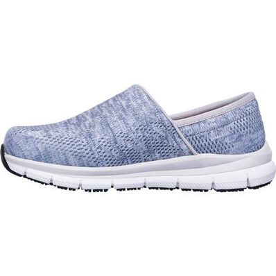 SKECHERS Work Relaxed Fit Comfort Flex Pro Women's Health Care Slip-Resistant Work Slip-On Shoe, , large