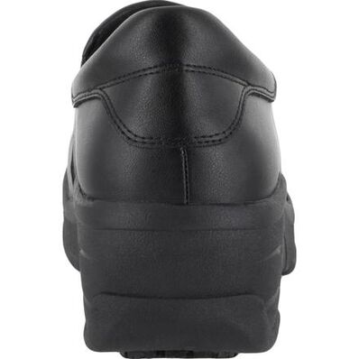 Easy WORKS by Easy Street Appreciate Women's Slip-Resistant Leather Slip-on Work Shoe, , large