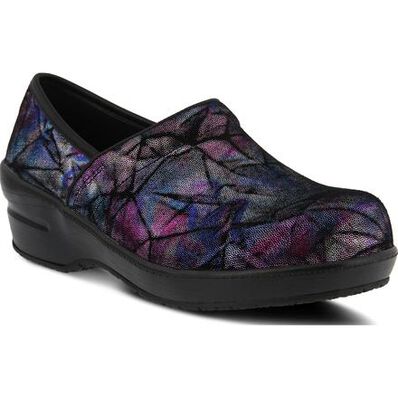 Spring Step Selle Foil Women's Slip-Resistant Leather Slip-On Shoe, , large