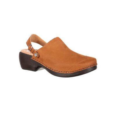 4EurSole Inspire Me Women's Nubuck Leather Clog, , large