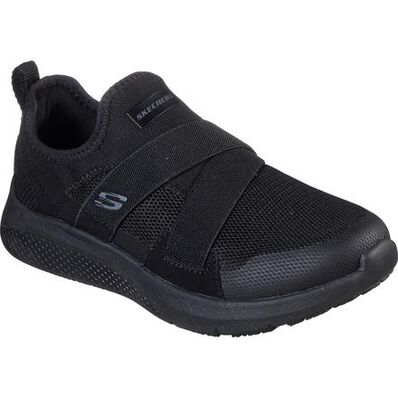 SKECHERS Work Elloree Women's Slip Resisting Athletic Slip-On Work Shoe, , large