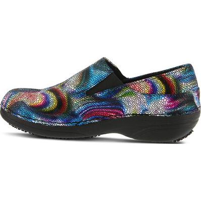 Spring Step Manila Boreal Women's Slip-Resistant Leather Slip-On Shoe, , large