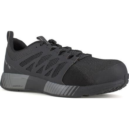 Buy the Reebok Fusion Flexweave Work Women s Composite Toe Electrical Hazard Athletic Shoe RB431