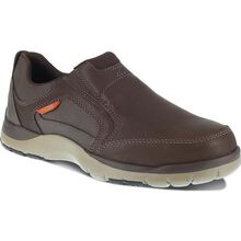Rockport Works Kingstin Work Steel Toe Static-Dissipative Work Slip-On Oxford