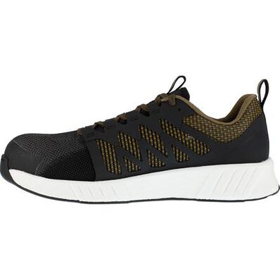 Reebok Fusion Flexweave™ Work Men's Composite Toe Static-Dissipative Athletic Work Shoe, , large