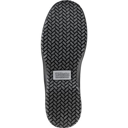 Men s slip resistant black oxford work shoe S5071