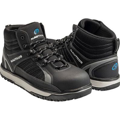 Nautilus Urban Mid Men's Alloy Toe Electrical Hazard Hi-Top Athletic Work Shoe, , large