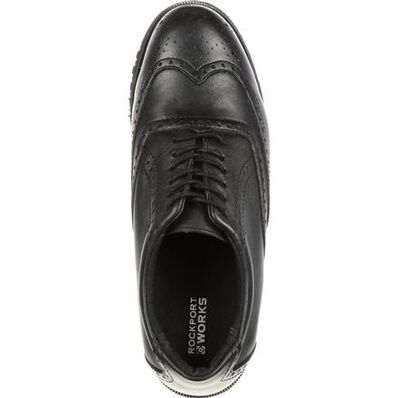 Rockport Works Dressports Steel Toe Dress Wingtip, , large