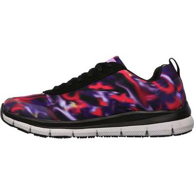 SKECHERS Work Relaxed Fit Comfort Flex Pro Women's Health Care Slip-Resistant Work Athletic Shoe, , large