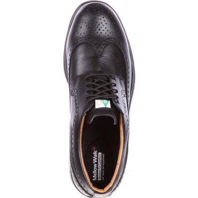 Mellow Walk David Steel Toe CSA-Approved Puncture-Resistant Work Wing-Tip Shoe, , large