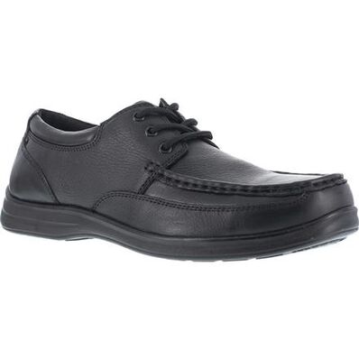Florsheim Work Wily Women's Steel Toe Static-Dissipative Work Moc Toe Oxford, , large