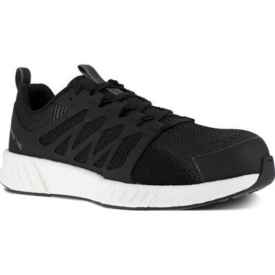 Reebok Fusion Flexweave Work Women's Composite Toe Electrical Hazard Athletic Work Shoe, , large