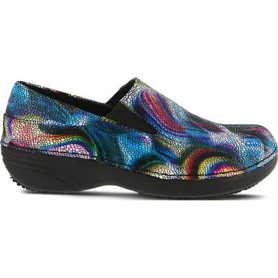 Spring Step Manila Boreal Women's Slip-Resistant Leather Slip-On Shoe, , large