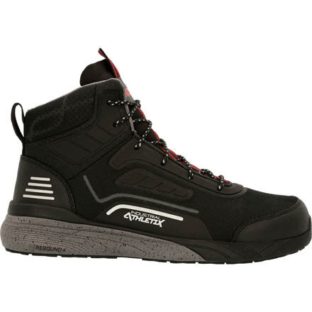 柔らかな質感の Athletix Industrial Rocky Hi-Top Toe Composite Men's レッグウェア