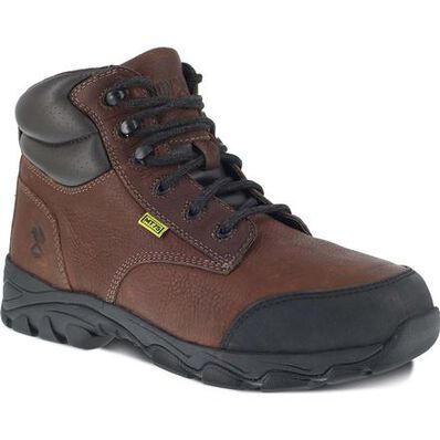 Iron Age Galvanizer Steel Toe Internal Met Guard Work Boot, , large