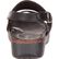 4EurSole Sprightly Women's Black Low Wedge Slingback Sandal, , large