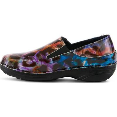 Spring Step Manila Leoflo Women's Slip-Resisting Leather Slip-On Shoe, , large