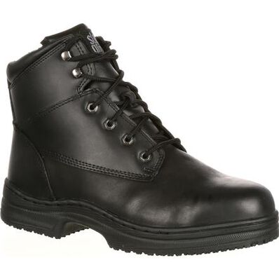 SlipGrips Steel Toe Slip-Resistant Work Boot, , large