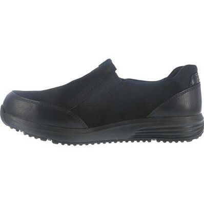 Rockport Works truSTRIDE Work Women's Steel Toe Work Slip-On Oxford, , large