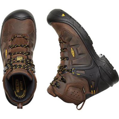 KEEN Utility® Dover Men's Carbon-Fiber Toe Electrical Hazard Waterproof Work Boot, , large
