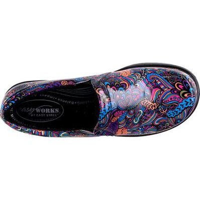 Easy WORKS by Easy Street Tiffany Women's Slip-Resistant Slip-On Work Shoe, , large