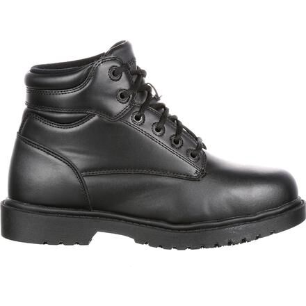 steel toe slip resistant work shoes