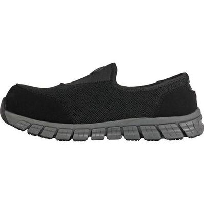 HOSS Meteorite Men's Composite Toe Electrical Hazard Slip-On Athletic Work Shoe, , large
