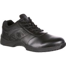 SlipGrips Stride Plain Toe Lace-Up Slip Resistant Athletic Shoe