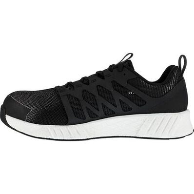 Reebok Fusion Flexweave Work Women's Composite Toe Electrical Hazard Athletic Work Shoe, , large