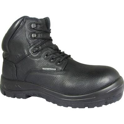 S Fellas by Genuine Grip Poseidon Women's Waterproof Leather Work Hiker, , large