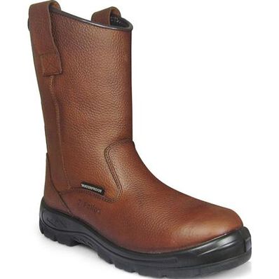 S Fellas by Genuine Grip Orion Composite Toe Electrical Hazard Waterproof Pull-On Work Boot, , large