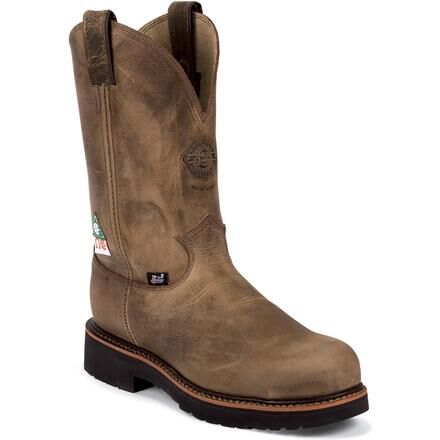 Justin Original Workboots Steel Toe CSA Approved Puncture Resistant Pull On Work Boot CD4441