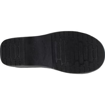 Easy WORKS by Easy Street Lyndee Blue Pop Women's Slip-Resistant Patent Slip-On Work Shoe, , large