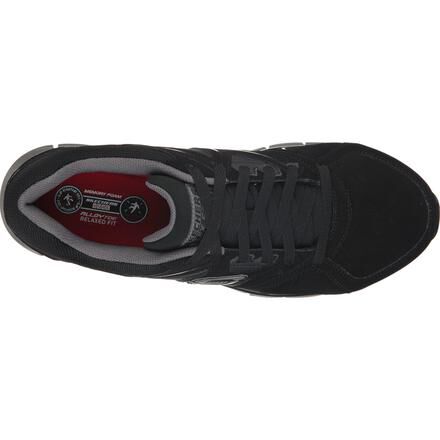SKECHERS Work Synergy Ekron Men s Alloy Toe Electrical Hazard Athletic Work Shoe 77068BKCC
