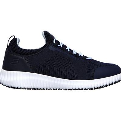 SKECHERS Work Cessnock-Carrboro Women's Slip-Resisting Electrical Hazard Slip-On Athletic Work Shoe, , large