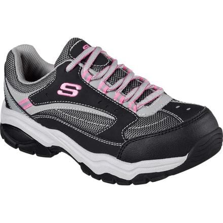 ladies steel toe tennis shoes