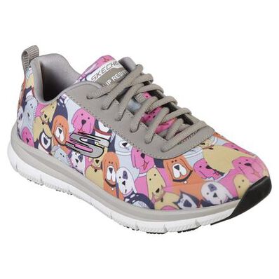 SKECHERS Work Comfort Flex Pro Women's Health Care Slip-Resistant Athletic Work Shoes, , large