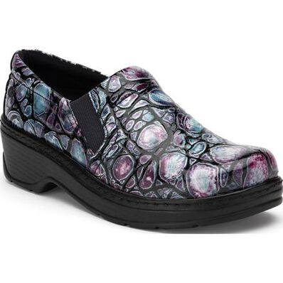 Klogs Naples Multi Croco Women's Slip Resistant Work Clogs, , large
