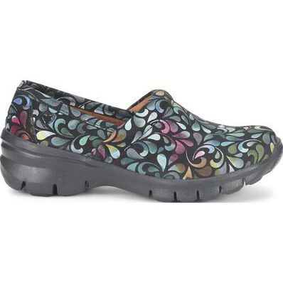 Nurse Mates Libby Women's Slip-Resistant Non-Metallic Slip-On Clog, , large
