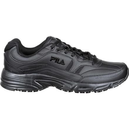 Women's fila slip resistant top shoes