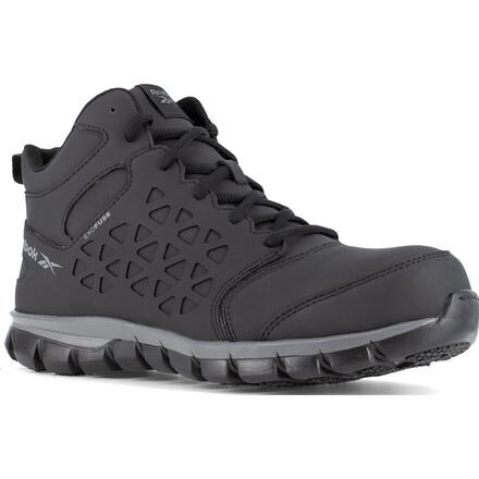 Reebok Sublite Cushion Work Mid Men s Composite Toe Static Dissipative Athletic Shoe